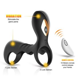 Muitar Strong Vibration Delay Massage Ring Silicone Massager Waterproof For Men Muitar Strong Vibration Delay Massage Ring Silicone Massager Waterproof For Men